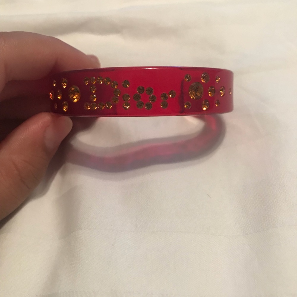 Dior Lucite Bracelet